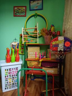 Оснащение физкультурного уголка в группе